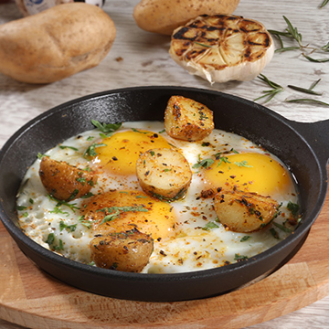 Eggs with Potatoes 